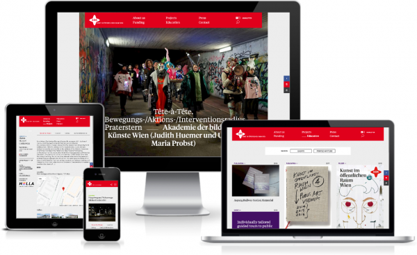 Site of the week for ProcessWire Weekly #219: Public Art Vienna