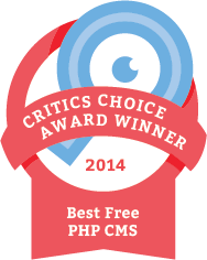 ProcessWire was the Best Free PHP CMS in Critics' Choice CMS Awards 2014